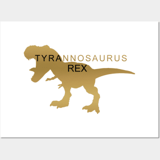 T-Rex, Tyrannosaurus Rex Posters and Art